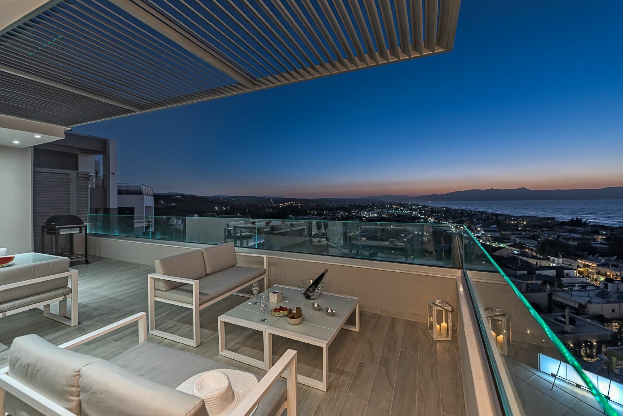Aenaon Seaview Villa Platanés Eksteriør billede